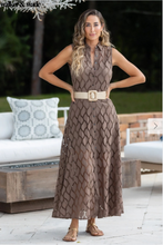 Load image into Gallery viewer, Whitney Eyelet Midi Dress