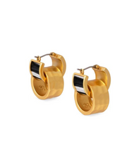 Load image into Gallery viewer, Melissa Gold Hoop Earrings