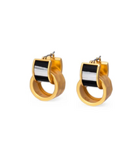 Load image into Gallery viewer, Melissa Gold Hoop Earrings