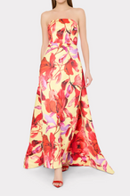 Load image into Gallery viewer, Dorothy Printed Taffeta Dress