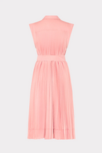 Load image into Gallery viewer, Johanna Pleated Twill Midi Dress