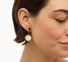 Load image into Gallery viewer, Emily Bezel Jacket Earring