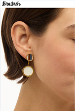Load image into Gallery viewer, Emily Bezel Jacket Earring
