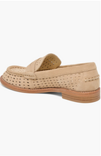Load image into Gallery viewer, Wonda Perforated Suede Loafer
