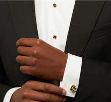 Load image into Gallery viewer, Bear Cufflink &amp; Stud Set