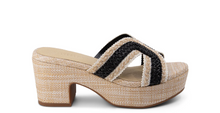 Load image into Gallery viewer, Gen Raffia Wedge Sandal