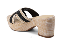 Load image into Gallery viewer, Gen Raffia Wedge Sandal
