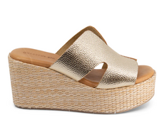 Load image into Gallery viewer, Jamie Platform Wedge Sandal