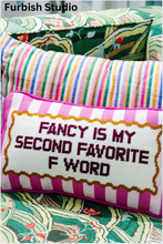 Load image into Gallery viewer, Fancy Needlepoint Pillow