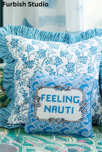 Load image into Gallery viewer, Nauti Needlepoint Pillow