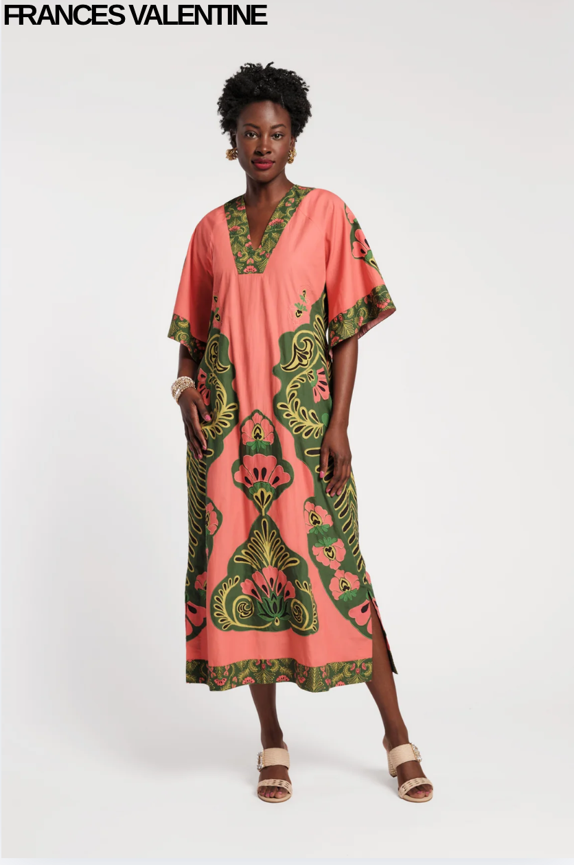 frances valentine dresses Frances Valentine Lucia Maxi Dress, Pink / L main image 0