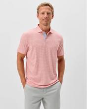 Load image into Gallery viewer, Slub Cotton Blend Thatcher Stripe Polo