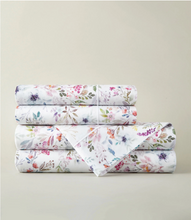 Load image into Gallery viewer, Chloe Floral Percale Sheet Set