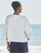 Load image into Gallery viewer, Presley Oversized Crop Shirt