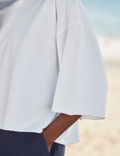 Load image into Gallery viewer, Presley Oversized Crop Shirt