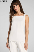 Load image into Gallery viewer, Ponte Square Neck Tank