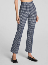 Load image into Gallery viewer, Ponte Pintuck Kickflare Gingham