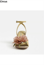 Load image into Gallery viewer, Aria Flower Heel
