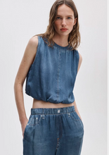 Load image into Gallery viewer, Miramar Satin Bubble Top