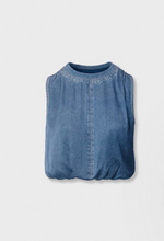 Load image into Gallery viewer, Miramar Satin Bubble Top