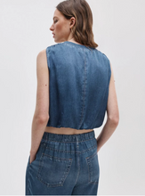 Load image into Gallery viewer, Miramar Satin Bubble Top