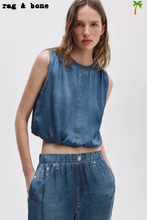 Load image into Gallery viewer, Miramar Satin Bubble Top
