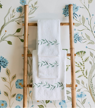 Load image into Gallery viewer, Willow Embroidered Hand Towel