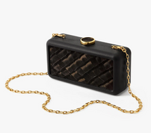 Load image into Gallery viewer, Le Marais Clutch Black Slate