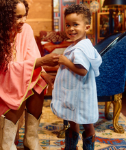 Load image into Gallery viewer, Kids Striped Cover-up