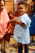 Load image into Gallery viewer, Kids Striped Cover-up