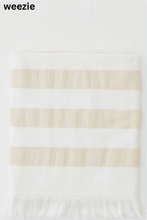 Load image into Gallery viewer, Packable Turkish Beach Towel
