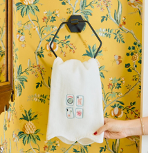 Load image into Gallery viewer, Mahjong Embroidered Guest Towel