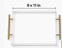 Load image into Gallery viewer, Acrylic Tray Poolside Ladies Large