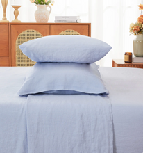 Load image into Gallery viewer, Queen Linen Sheet Set