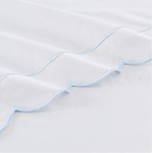 Load image into Gallery viewer, Scallop Cotton Sheet Set King