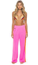 Load image into Gallery viewer, 5 Stripe Wide Leg Women's Sweatpant
