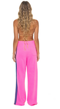 Load image into Gallery viewer, 5 Stripe Wide Leg Women's Sweatpant