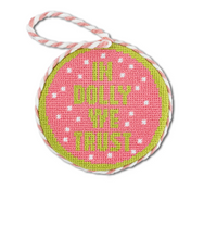 Load image into Gallery viewer, In Dolly We Trust Ornament