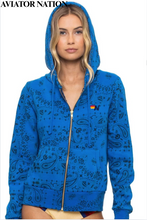 Load image into Gallery viewer, Bandana Zip Hoodie