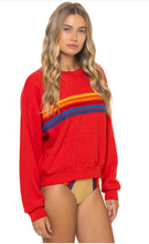 Load image into Gallery viewer, 5 Stripe Crew Sweatshirt