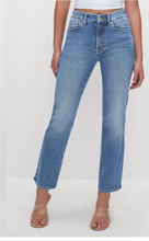 Load image into Gallery viewer, Always Fits Good Petite Straight Jeans Indigo