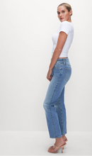 Load image into Gallery viewer, Always Fits Good Petite Straight Jeans Indigo