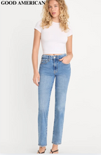 Load image into Gallery viewer, Always Fits Good Petite Straight Jeans Indigo