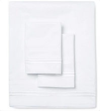 Load image into Gallery viewer, Sateen Sheet Set King White