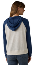 Load image into Gallery viewer, Sunwashed Slub Hoodie Navy