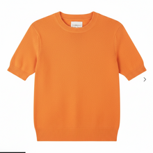 Load image into Gallery viewer, T Shirt Cashmere Sweater Orange