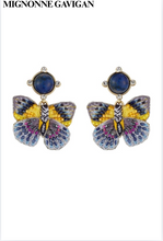 Load image into Gallery viewer, Costa Butterfly Earrings Blue