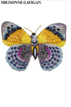 Load image into Gallery viewer, Costa Butterfly Brooch Blue