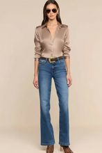 Load image into Gallery viewer, Tyler Silk Blouse Cardamon