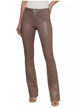 Load image into Gallery viewer, Ruth High Rise Straight Coated Jean Cardamom